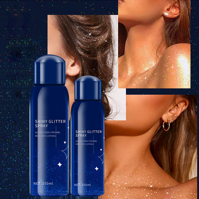 ✨Lang anhaltendes, glänzendes Glitzerspray für den Körper