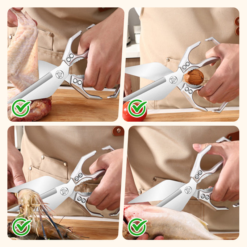 🔥Heißer Verkauf 50 % Rabatt🔥Multifunktionale Hochleistungs-Küchenschere💪✂️