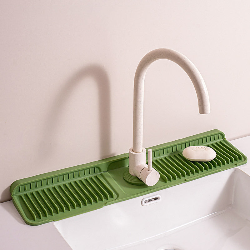 🔥 Schnelltrocknende Silikonmatte für Wasserhähne
