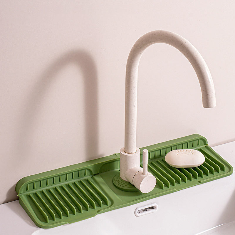 🔥 Schnelltrocknende Silikonmatte für Wasserhähne