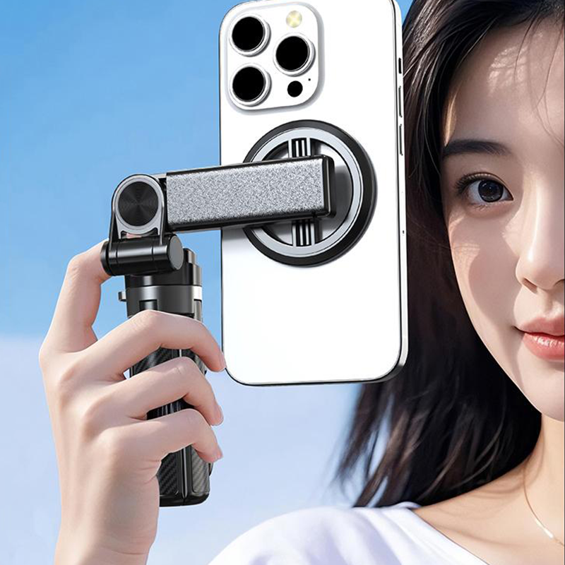 🏆50% Rabatt für eine begrenzte Zeit✨4-in-1 Multifunktions-Selfie-Stick mit 360°-Drehung und Magnet