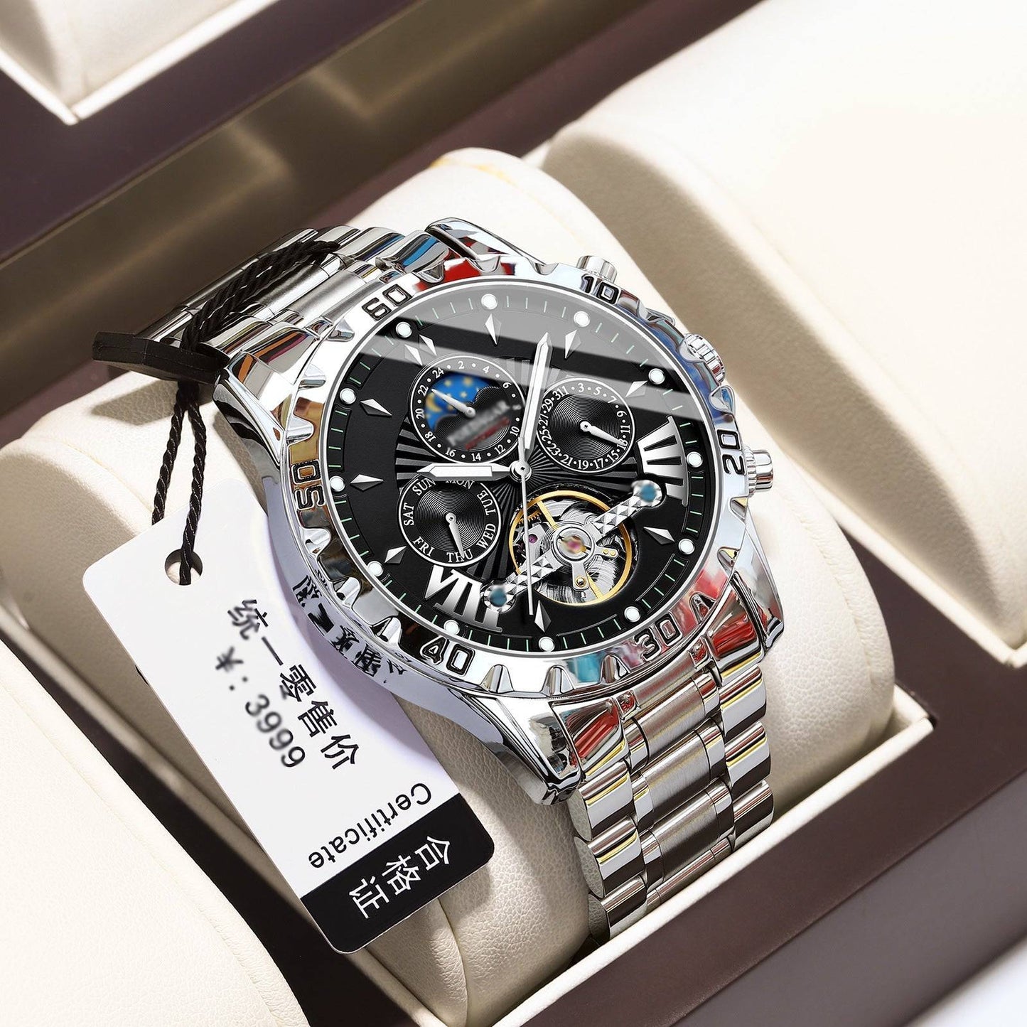 ⌚💧 Schweizer brandneue wasserdichte automatische mechanische Uhren