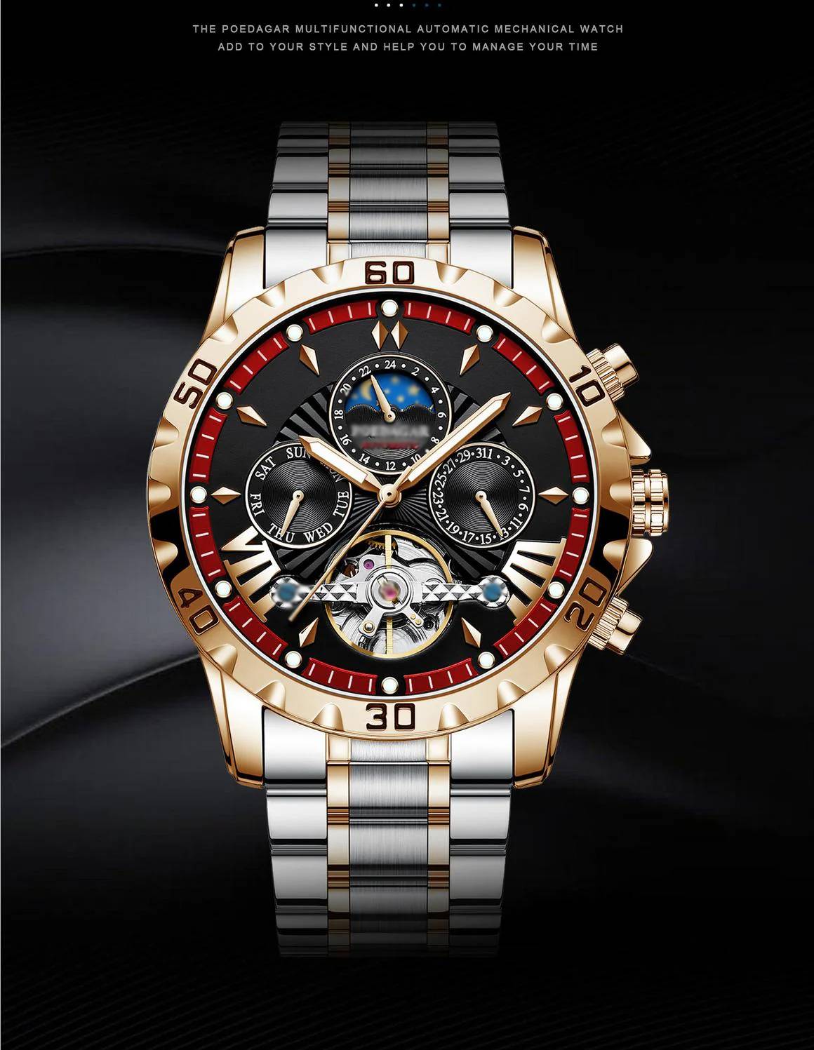 ⌚💧 Schweizer brandneue wasserdichte automatische mechanische Uhren