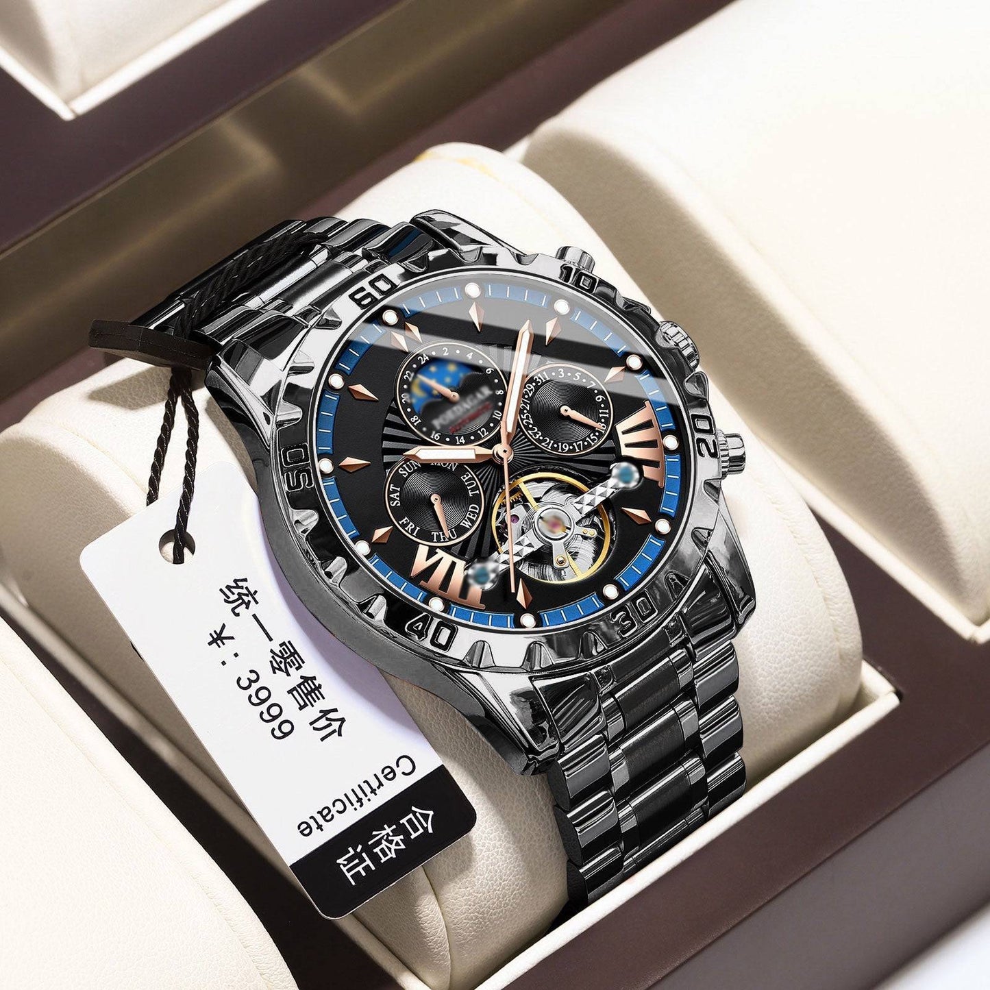 ⌚💧 Schweizer brandneue wasserdichte automatische mechanische Uhren