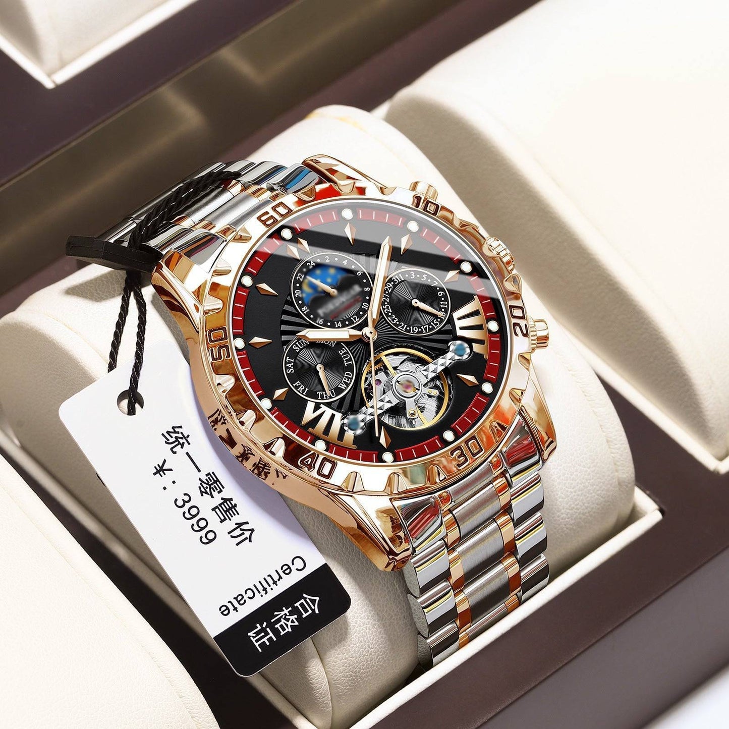 ⌚💧 Schweizer brandneue wasserdichte automatische mechanische Uhren