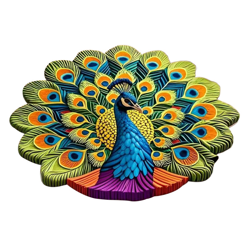 ⏳Zeitlich begrenztes Sonderangebot⏰Schnelltrocknende, rutschfeste Peacock-Matte