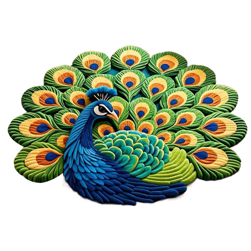 ⏳Zeitlich begrenztes Sonderangebot⏰Schnelltrocknende, rutschfeste Peacock-Matte