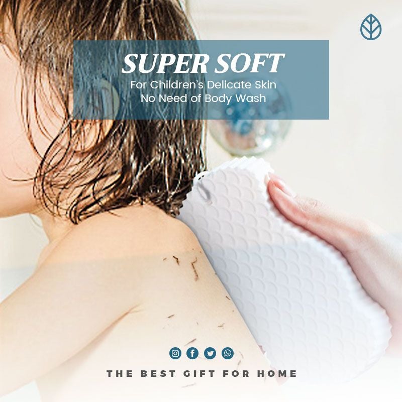 🎁 Zwei kaufen, eins gratis! 🧽✨ Superweiche Peeling-Badekugel – sanfte Pflege für die Haut