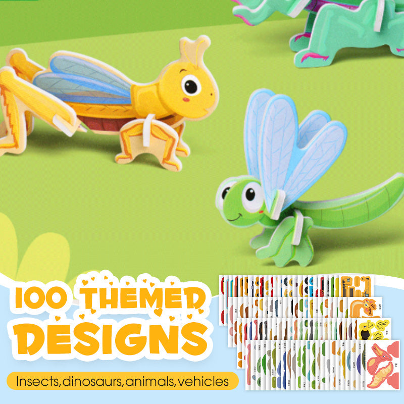Lernpuzzle 3D für Kinder