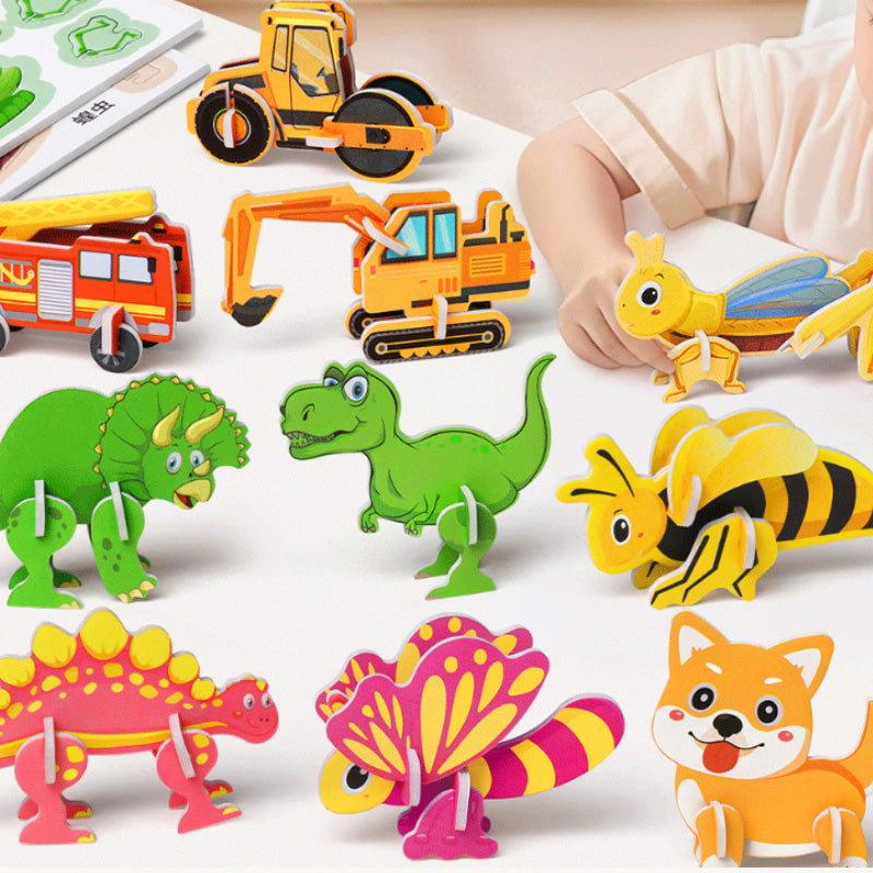 Lernpuzzle 3D für Kinder
