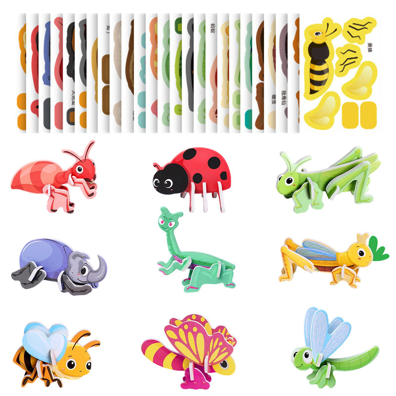 Lernpuzzle 3D für Kinder