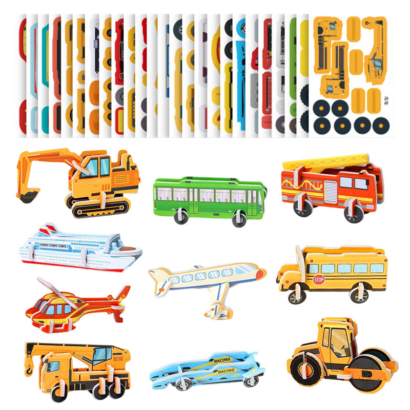 Lernpuzzle 3D für Kinder