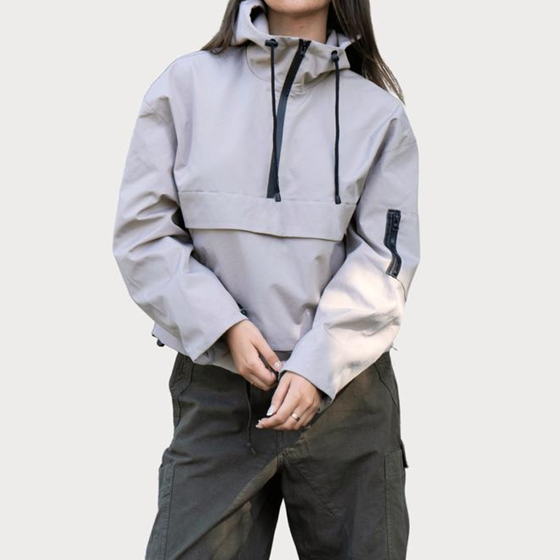 Lässige Softshelljacke mit Kapuze