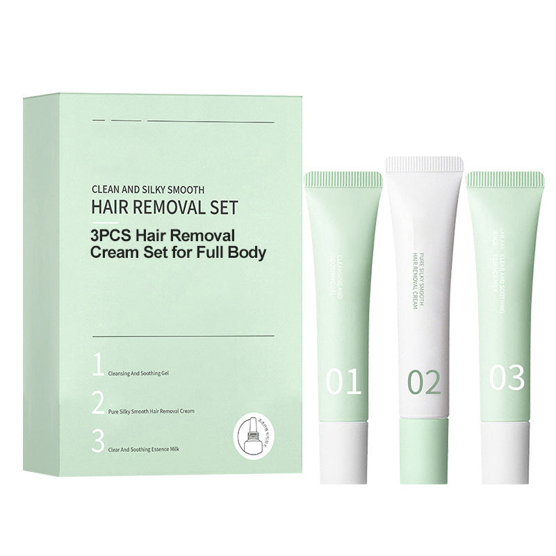 ⏳Begrenzte Zeit 50% Rabatt💥3-Teiliges Haarentfernungscreme-Set für den gesamten Körper