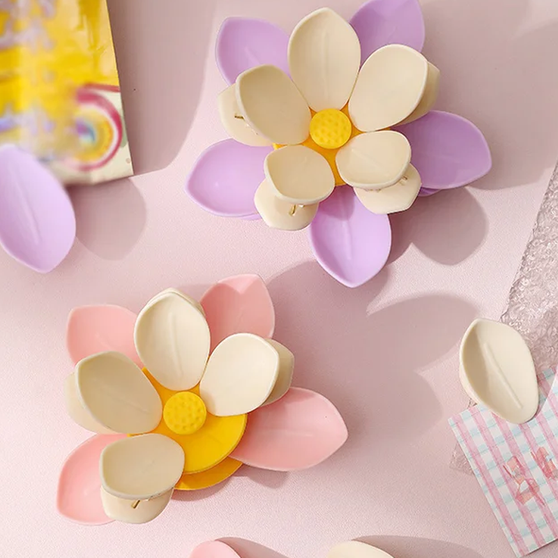 🌸 Kaufe 2, erhalte 3 KOSTENLOS 🌸 Lotus-förmige magnetische Lebensmittelklammer und Kühlschrankmagnet