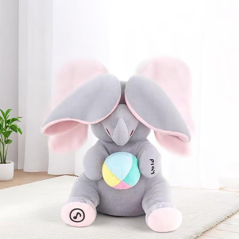 Süße Plüsch-Elefant-Puppe zum Versteckspielen📢 Riesen-Angebote!⏰⏰