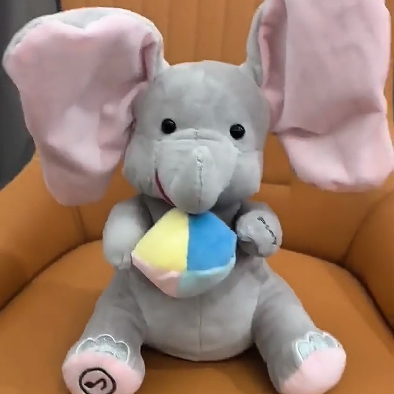 Süße Plüsch-Elefant-Puppe zum Versteckspielen📢 Riesen-Angebote!⏰⏰