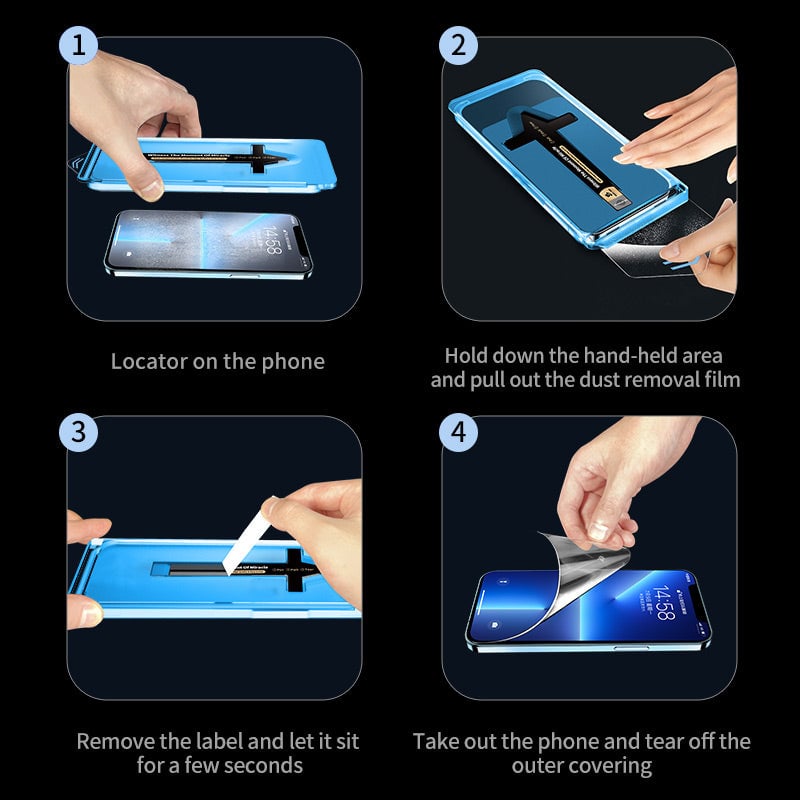 📱2025 Neue unsichtbare Displayschutzfolie für iphone-Easy Installation