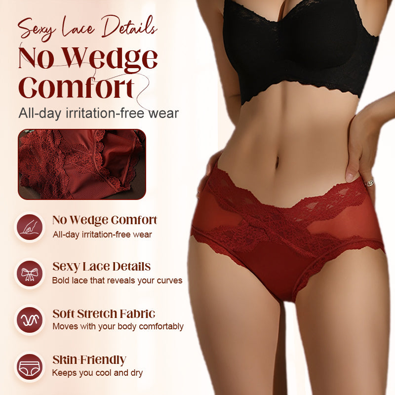 💕Damen sexy und bequeme Unterhosen mit Spitze