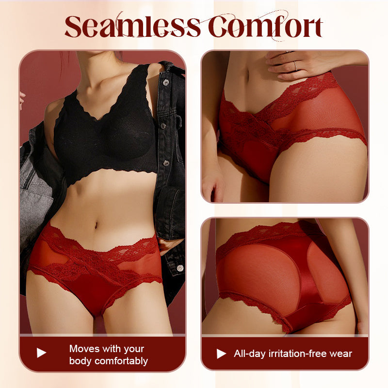 💕Damen sexy und bequeme Unterhosen mit Spitze