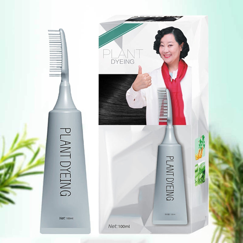 💇♀️ KAUFE 1 ERHALTE 1 GRATIS! ✨ Deutsche Pflanzenhaarfarbe für Salon-Perfekte Wurzeln – 100% Pflanzenkraft, Einfache Anwendung & Deckt Graues Haar In 5 Minuten 🌿