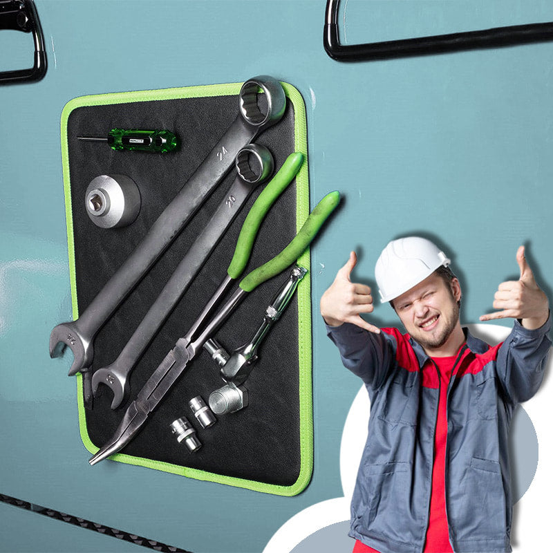 🔧Leistungsstarke magnetische Werkzeughaltermatte