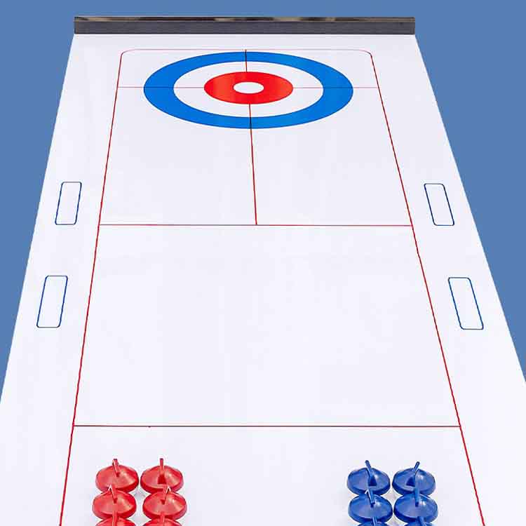 👨👩👧👦Tisch-Curling-Spielzeug, Eishockey-Tischspiel, Familienfeier 🏒 Mehrspieler-Curling-Tischspiel