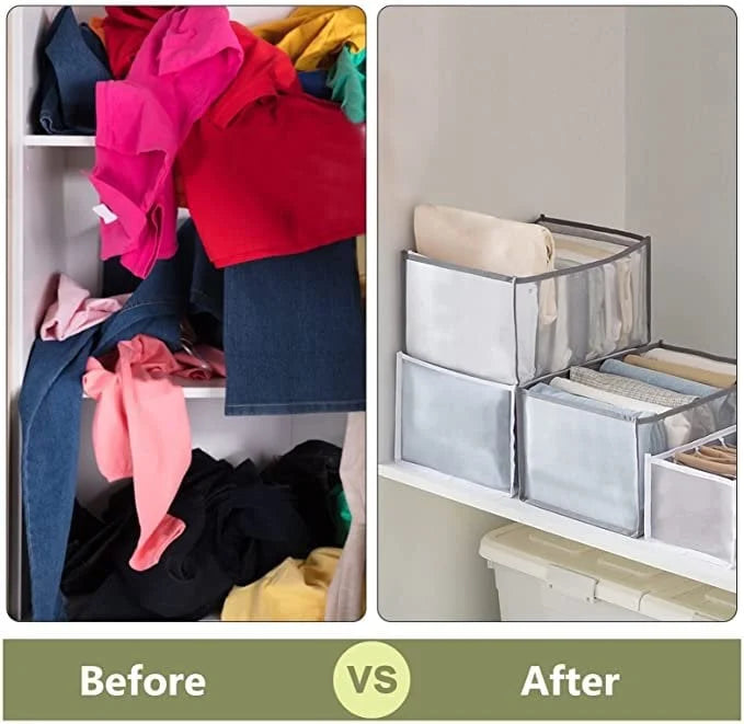 🔥 50 % RABATT 🎁 Kleiderorganizer für den Kleiderschrank