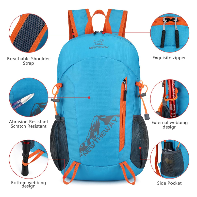 Faltbarer wasserdichter Campingrucksack