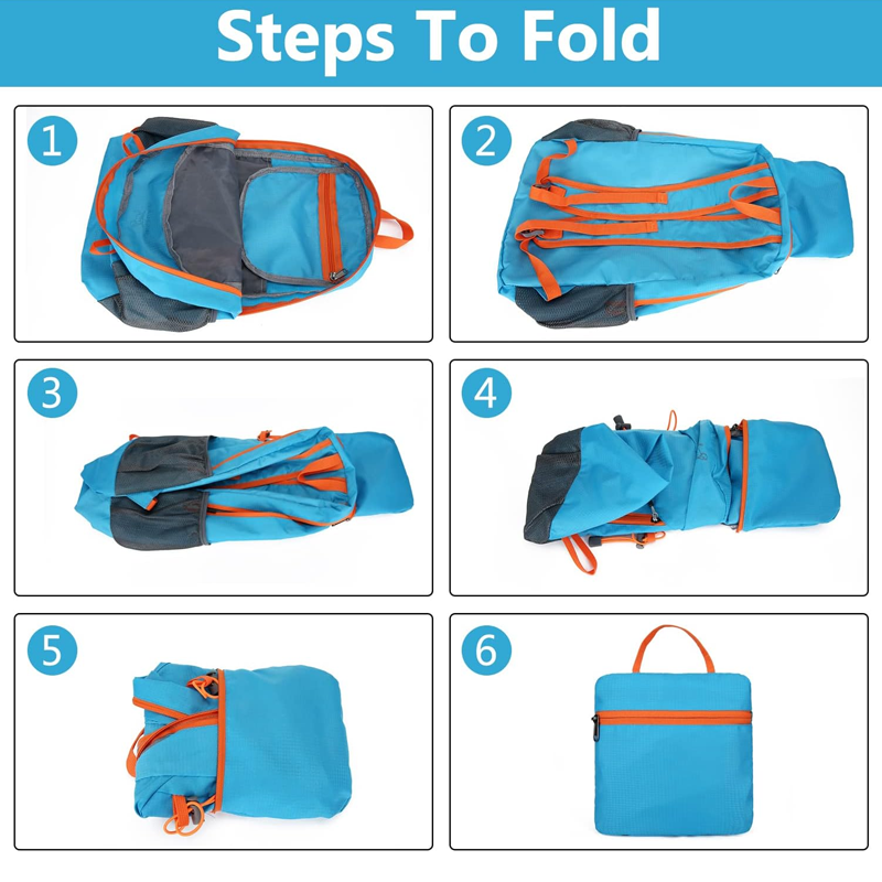 Faltbarer wasserdichter Campingrucksack