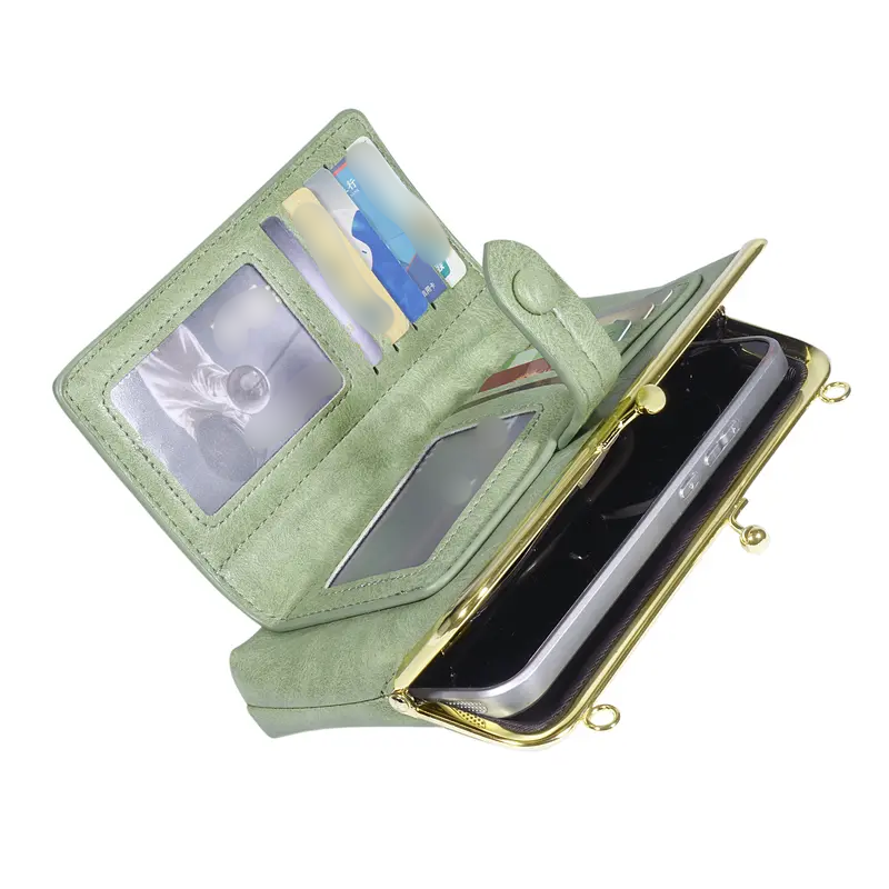 Umhängetasche fürs Handy mit Organizer für mehrere Karten