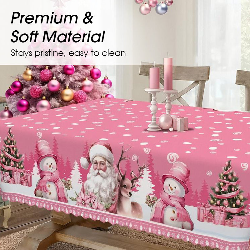 🎅🎄Freudige festliche klassische Weihnachtstischdecke