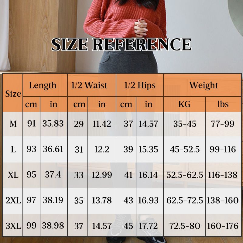 ❄️Winter New🔥Modische Thermal Cashmere Slim Pants für Frauen