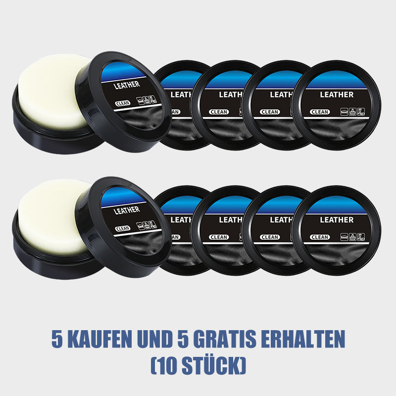 🚗✨ LEDER PFLEGE-CREME - Tiefenreinigung & Schutz mit Natürlichen Ölen, Revitalisiert Möbel, Autositze & Accessoires, Einfache Anwendung 🛋️