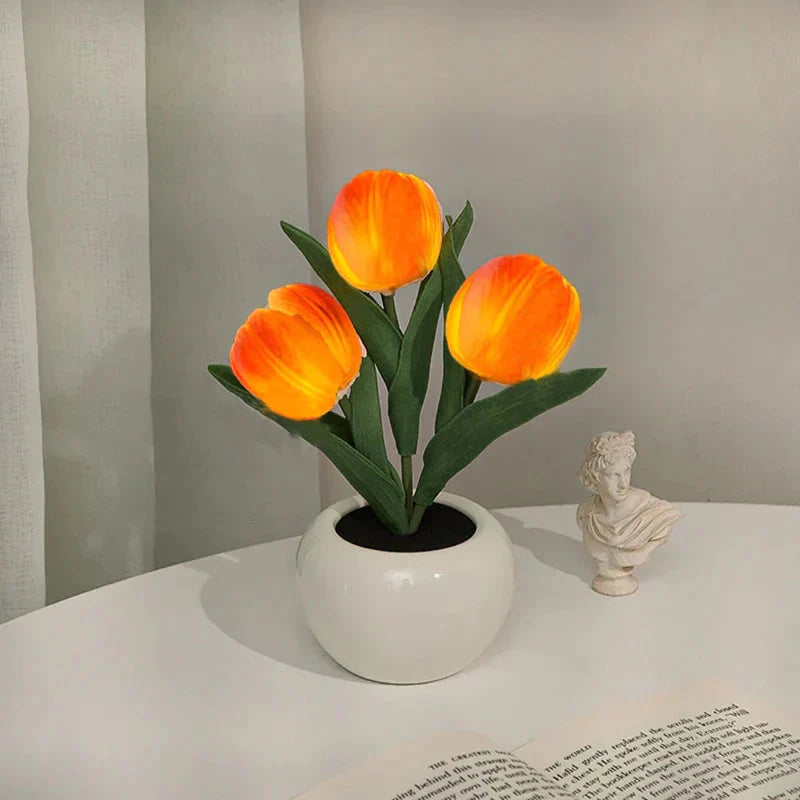 Ewige Tulpen-Lampe – Stimmung zaubern, ohne Pflegeaufwand