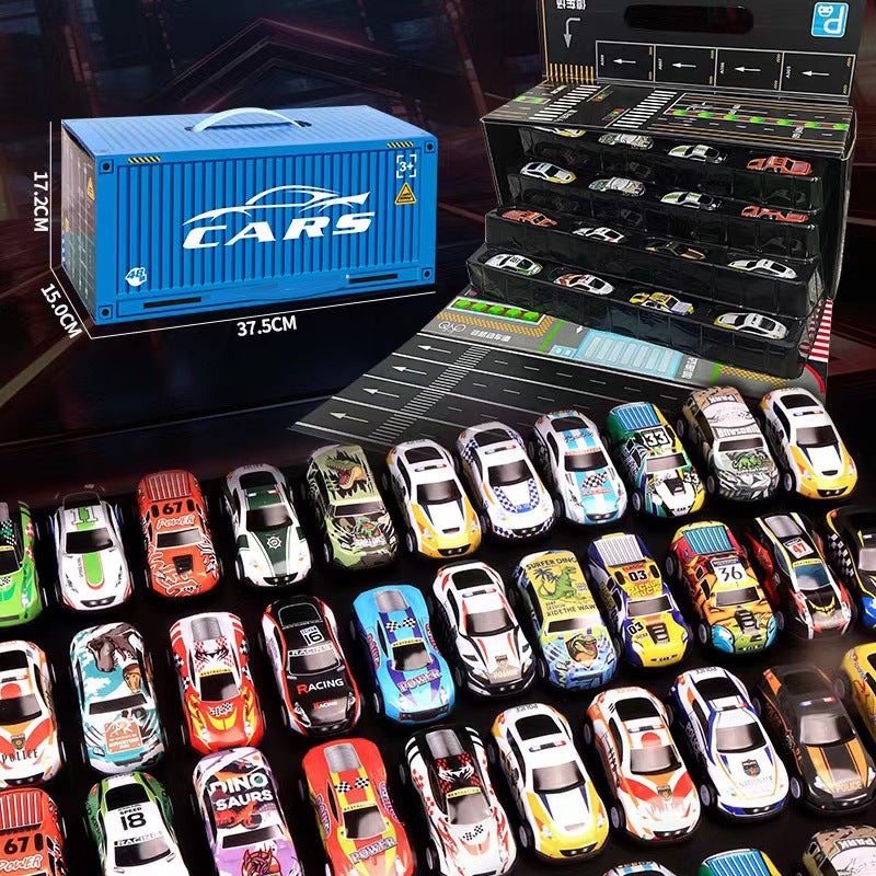 49% OFF NEW YEAR'S HOTTEST GIFT! ✨ Ultimate 48-Car Collection - Interactive Play with Sound Effects & Looping Tracks for Endless Fun! 🚗🎪