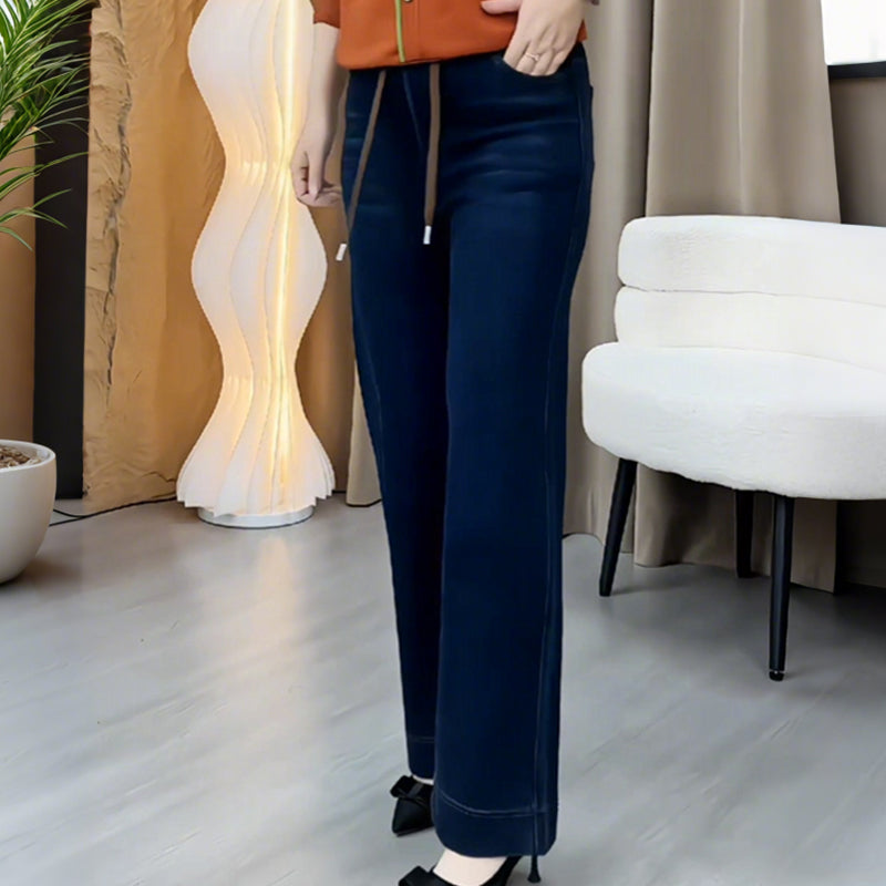 đ„Solange der Vorrat reicht 50 % Rabatt!đDamen Freizeitmode Straight-Leg Hosen