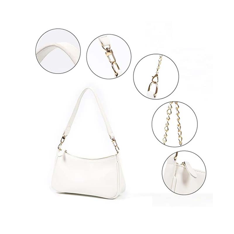 Unterarm-Clutch-Taschen mit 2 abnehmbaren Gurten für Frauen