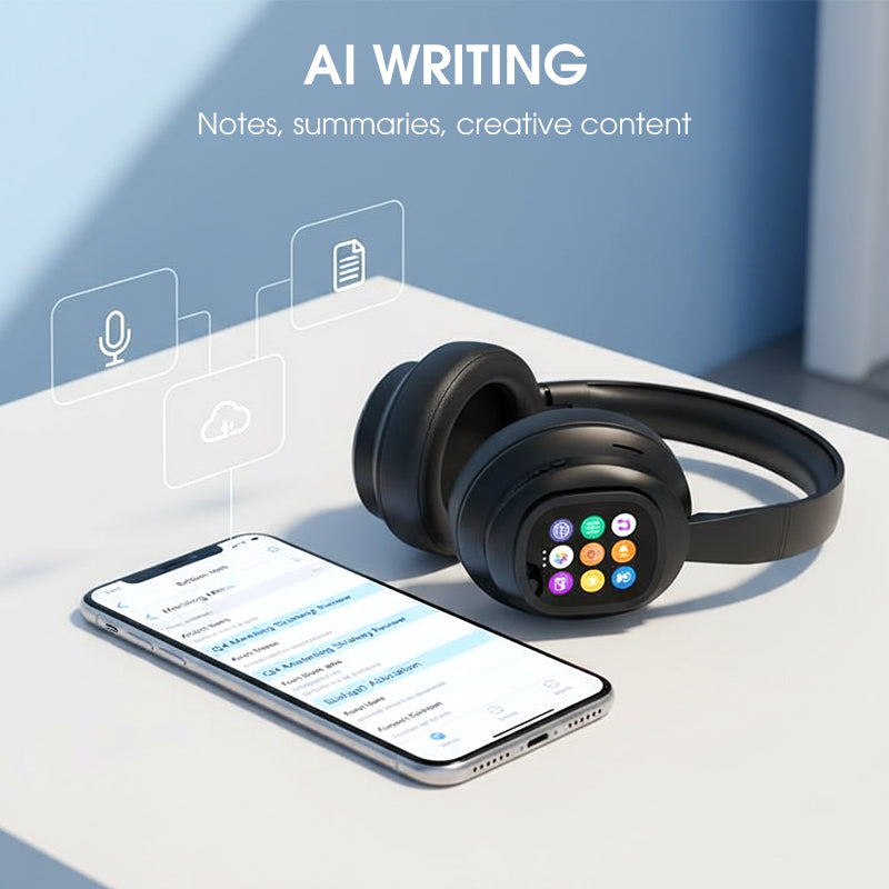 🔥56% RABATT 🎁AI Bluetooth-Kopfhörer mit LCD-Display