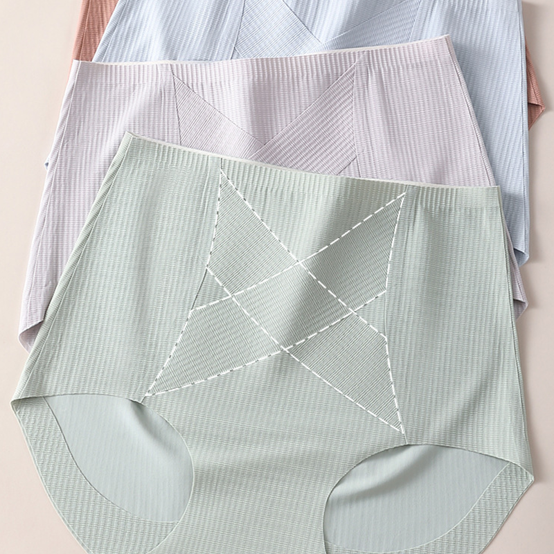 Atmungsaktiver Shapewear-Slip mit hoher Taille für Damen