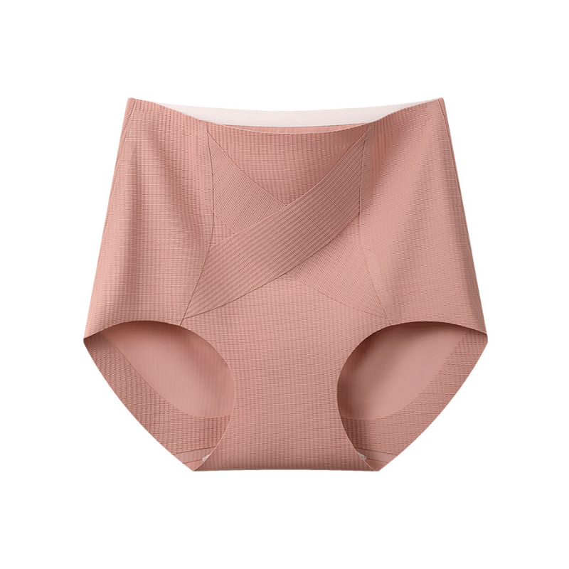 Atmungsaktiver Shapewear-Slip mit hoher Taille für Damen