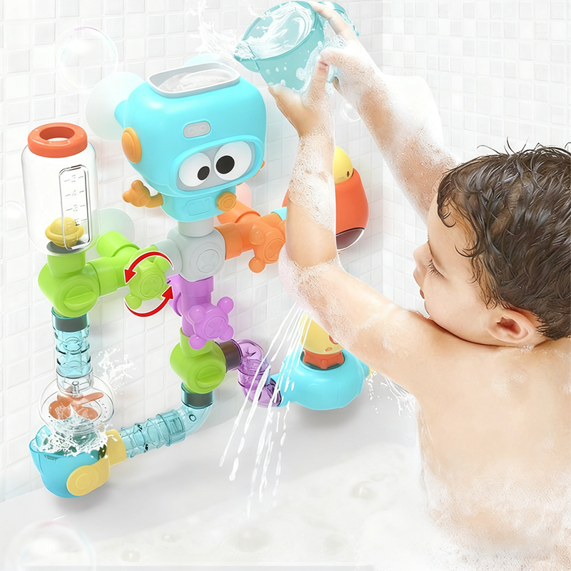 ✨Wasserwerk-Rohr-Badespielset für Kinder
