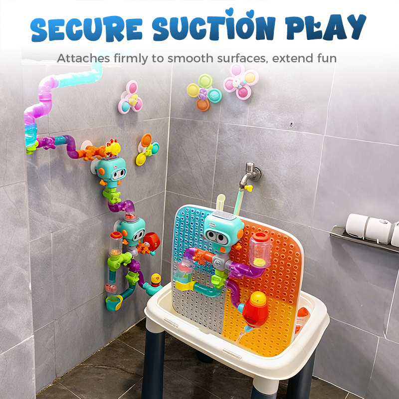 ✨Wasserwerk-Rohr-Badespielset für Kinder