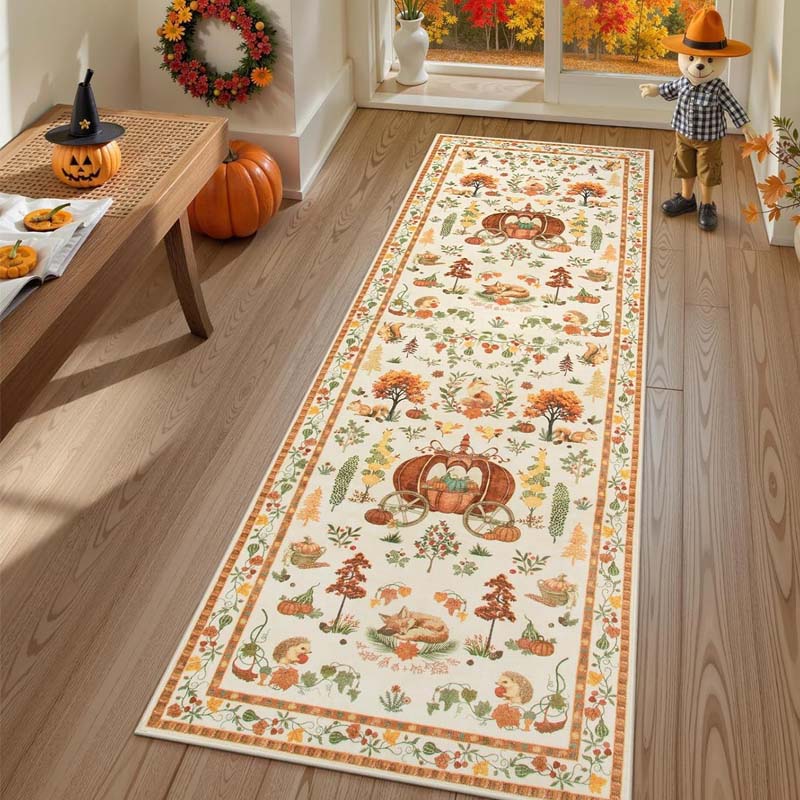 🎄🎁Weiche rutschfeste Weihnachtsdeko Teppich für Zuhause✨