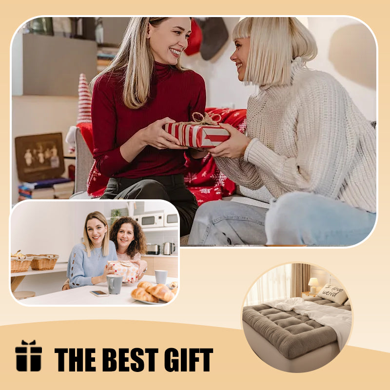 Stützende & wärmende dicke Matratzenauflage