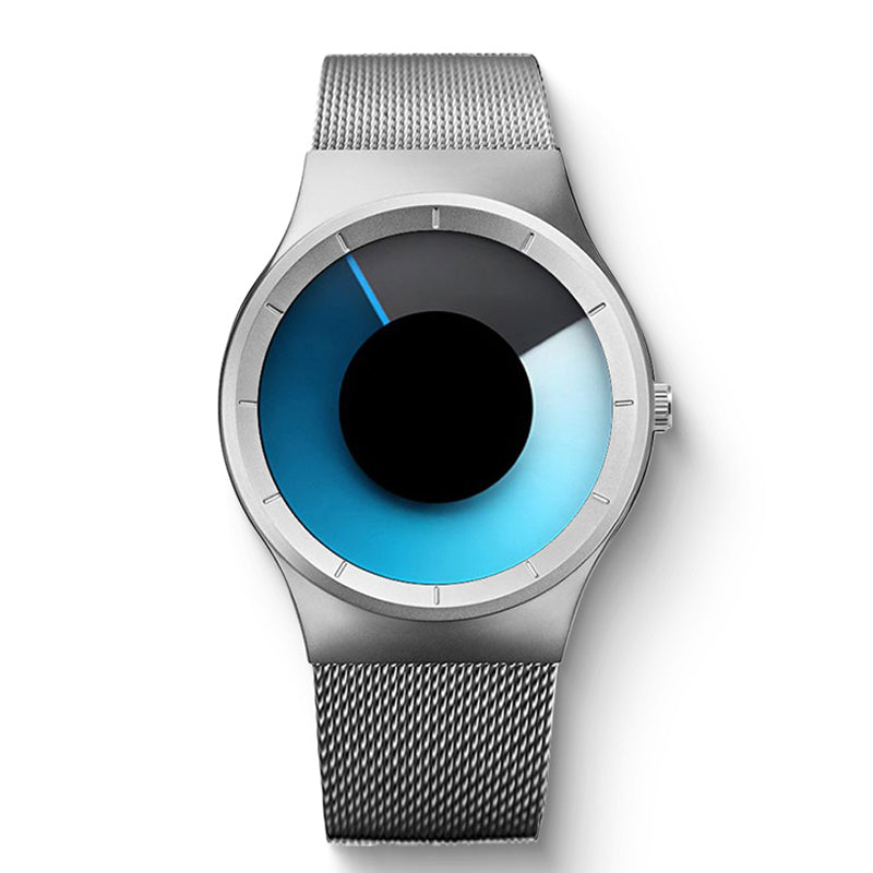 ⌚ Minimalistische Quarz-Herrenuhr OHNE ZEIGER – Futuristisches Design & Alltagstauglichkeit! ✨