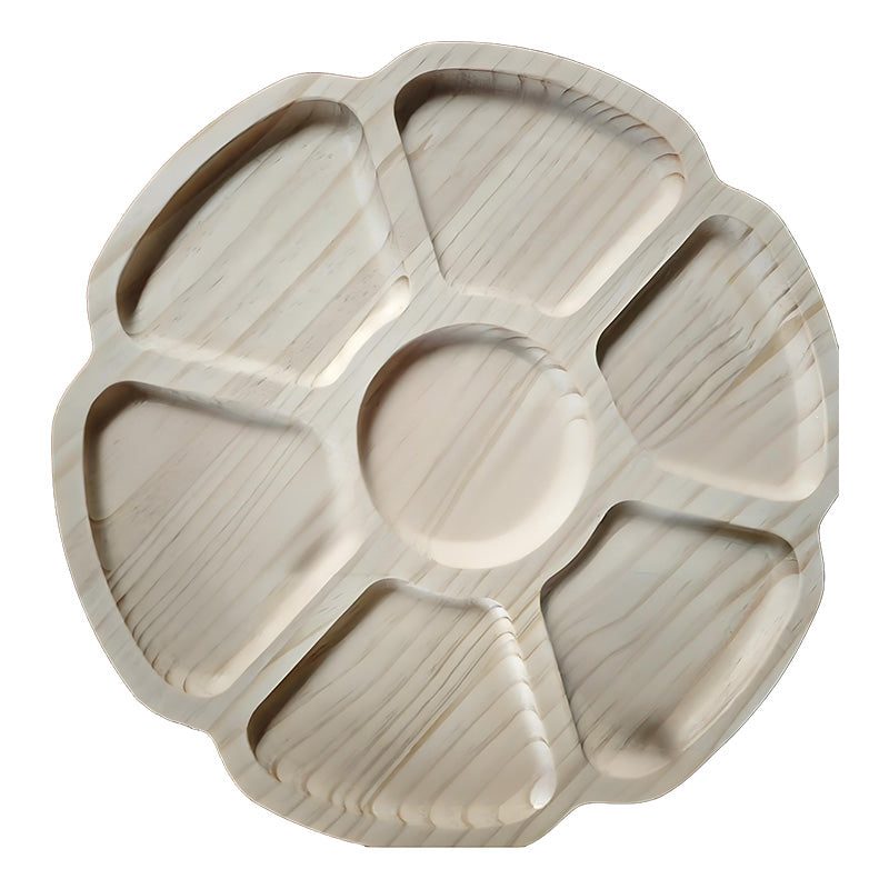 Neujahrsrabattaktion🌿🌿Abnehmbares, unterteiltes Snack-Serviertablett