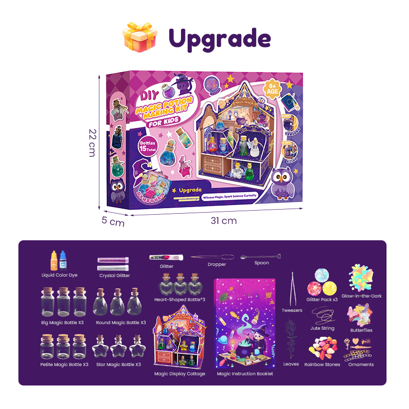 ✨Zaubertrank-Herstellungs-Set – Entfache zauberhafte Kreativität & Spaß!🔮