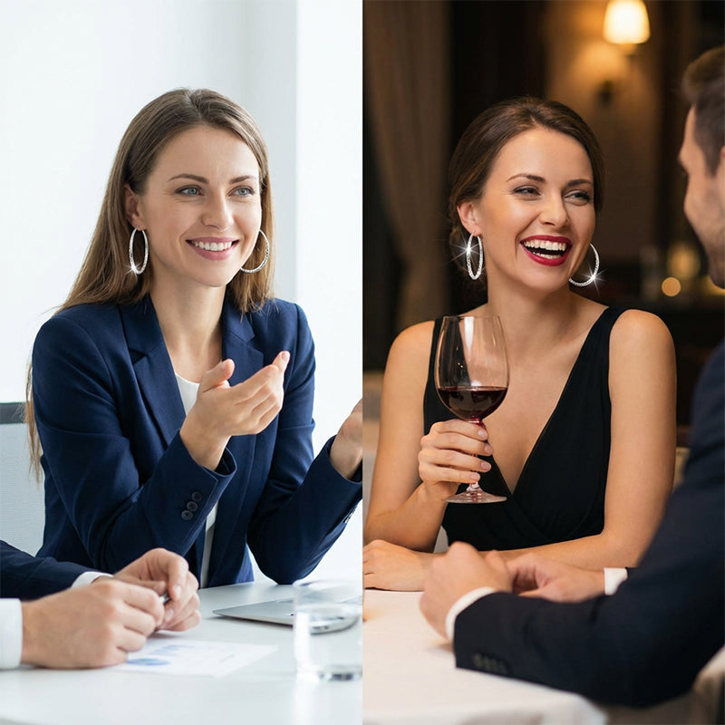 ✨️60% RABATT💎Diamantgeschliffene Creolen für Damen💖