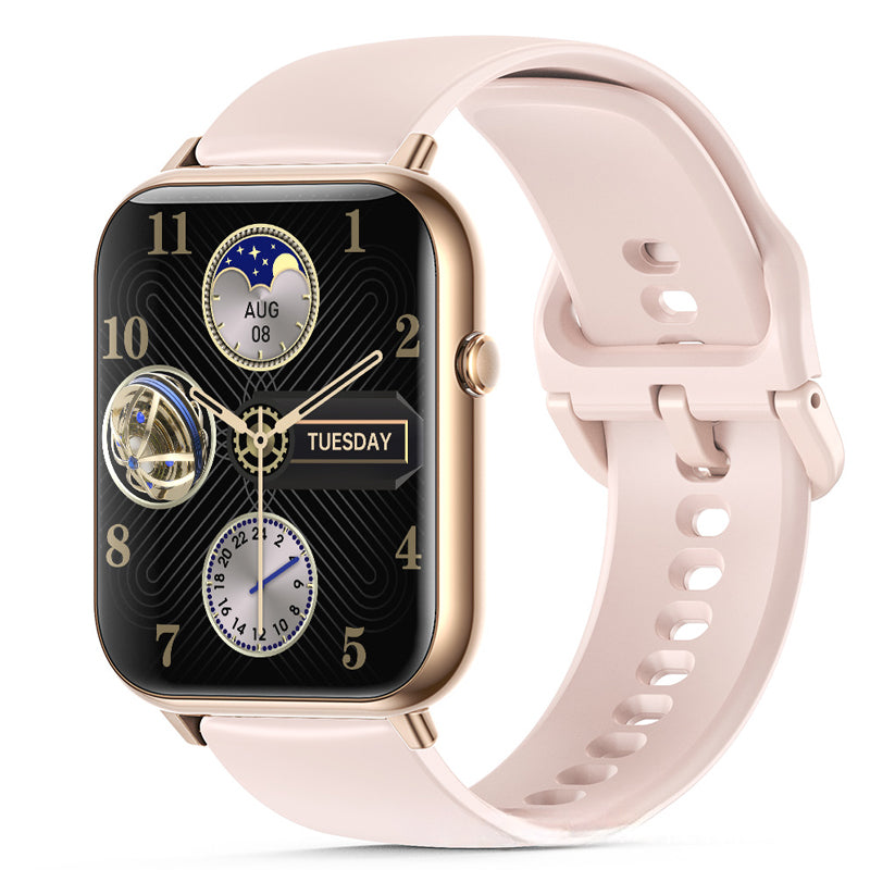 Smartwatch für Frauen und Männer, Fitness-Tracker mit Anrufannahme/-tätigung, Fitnessuhr mit Schlaf-Tracker/100 Sportarten/IP68 wasserdichtem Schrittzähler